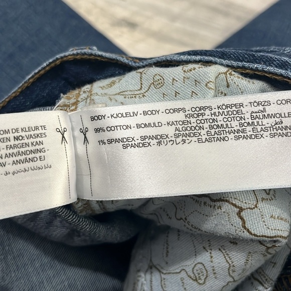 Ariat Straight Fit Straight Leg Jeans Size 28 - Picture 9 of 11